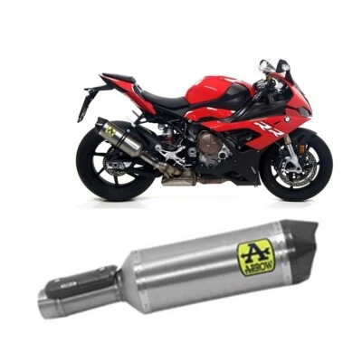 Pot D'Echappement Arrow Approuve Alu R Tech F Carbon BMW S 1000 RR 2019 > 2023 - Photo 1/4