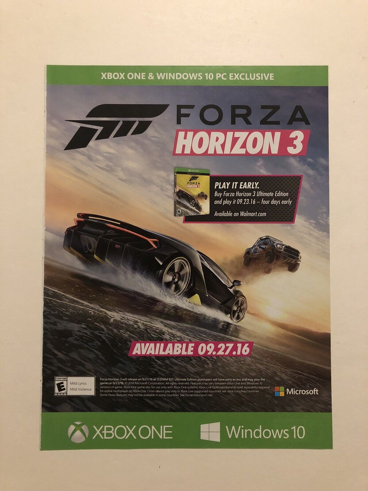 Comprar Forza Horizon 3 Ultimate Edition (PC / Xbox ONE / Xbox