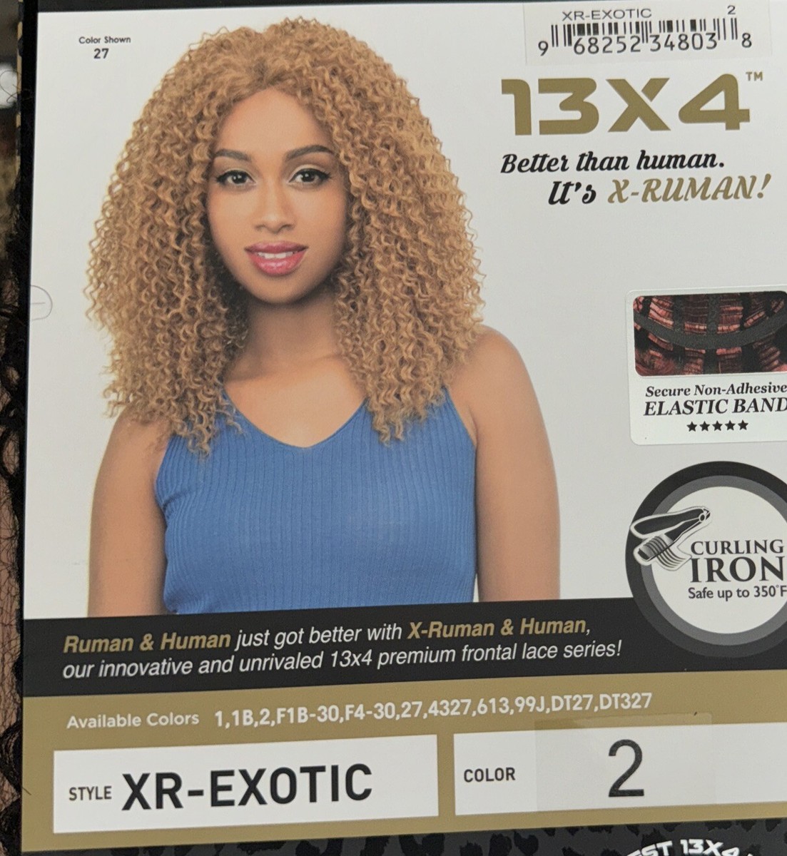 R&B Synthetic 13X4 Frontal Lace Front Wig XR-Exotica