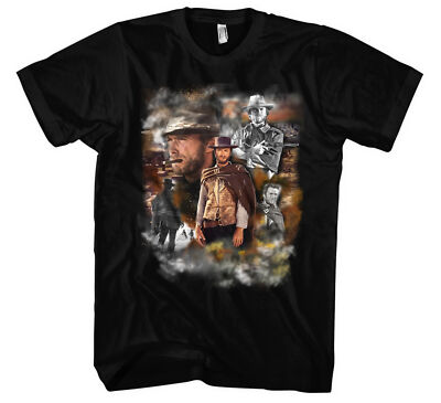 Clint Eastwood Männer Herren T-Shirt | Western Kult glorreiche Halunken Movie