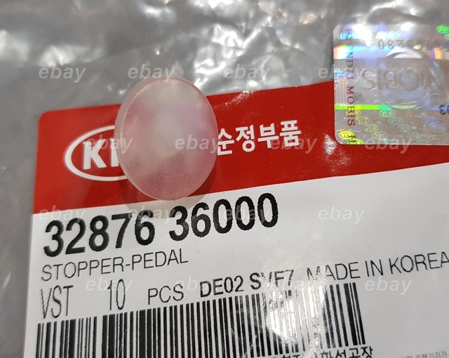 Hyundai 2pcs 3287636000 Original Genuine Rubber on Brake Pedal Stopper Toyota for sale online eBay