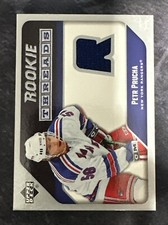2005-06 Upper Deck Rookie Threads RT-PP Petr Prucha New York Rangers