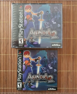 LESEN ! Playstation 1 / Alundra 2 / DISC FEHLT / PS1 NTSC-US / OVP + Anleitung 