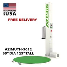 AZ-3012 NEW Pallet Wrapper (65" DIA, 125 TALL) Wrapping Machine