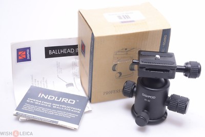   INDURO DIGIPOD BH-52 TRIPOD PROFESSIONAL HEAD BALL & SOCKET 2KG QUICK RELEASE