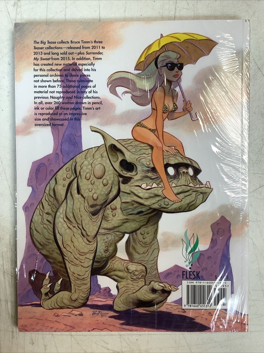The Big Tease with Poster And Insert, Bruce Timm; 2020 Flesk 