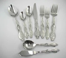 Wallace PEACOCK Glossy Stainless Steel Flatware Your Choice of Pieces Vietnam