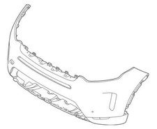 Stoßstange Vorne Mit Grundierung C / Löcher Sensoren Land Rover Discovery Sport