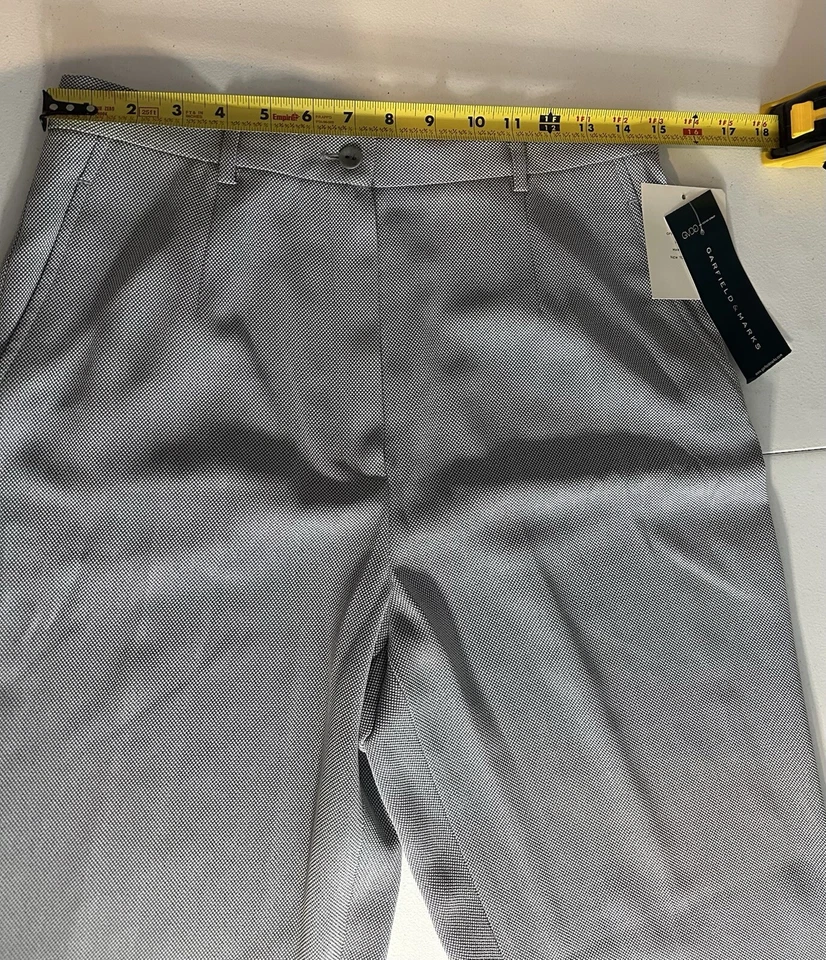 NWT Garfield & Marks Women’s Kojak Trouser Pants in Chambray Gray Size 8 - Image 4 of 4