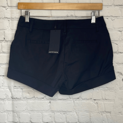 knee length dresses for ladies Black Tailored Shorts