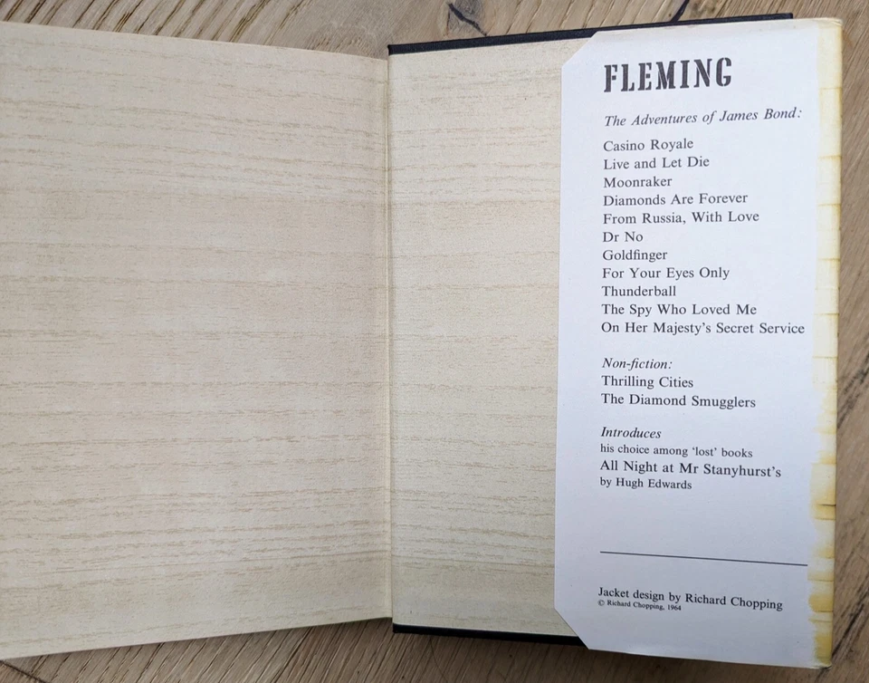 You Only Live Twice James Bond Ian Fleming 1st Edition 1964 Book Jonathan Cape - Image 4 of 4