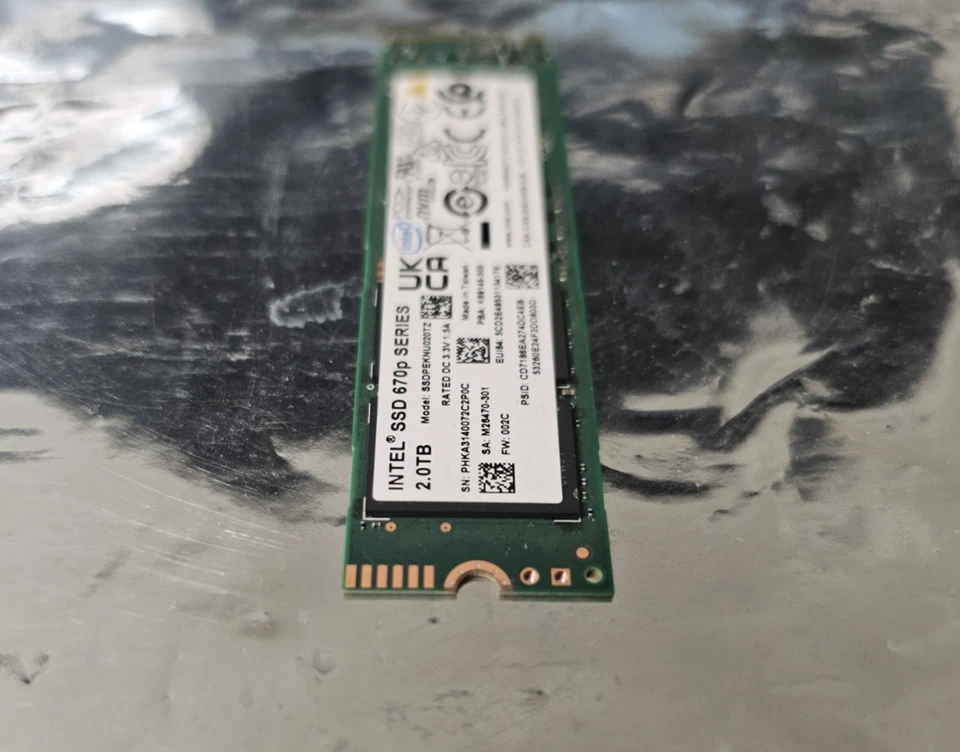 Intel SSD 670p Series 2.0TB M.2 2280 PCI-Express SSDPEKNU020TZ Solid State Drive - Image 4 of 4