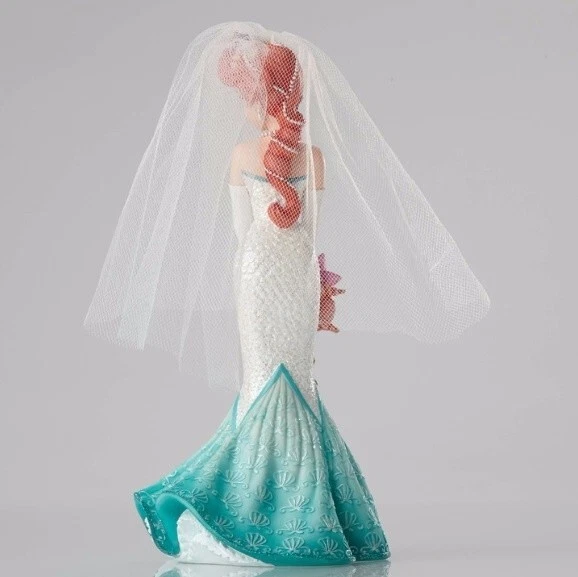 Disney Showcase Enesco Couture de Force Ariel Figura Sposa Matrimonio. RARO - Immagine 2 di 4