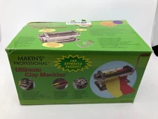 Makin's Professional Ultimate Clay Art Machine,Handle, Clamp, Instructions, Box
