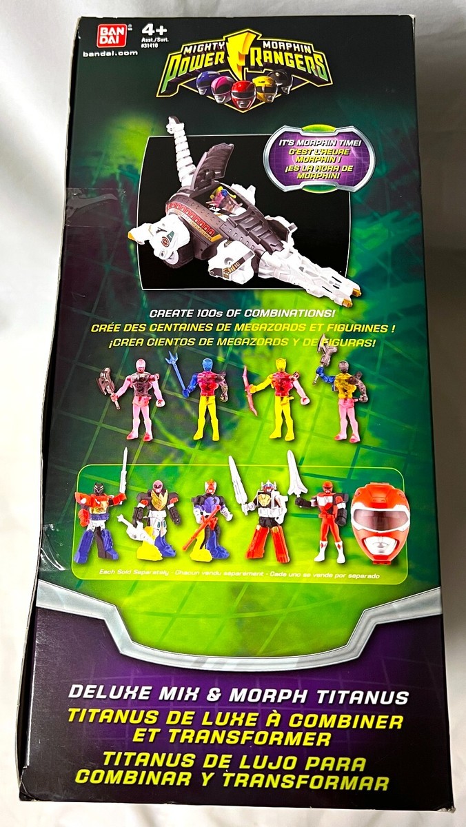 2010 Bandai Mighty Morphin Power Rangers Deluxe Mix & Morph