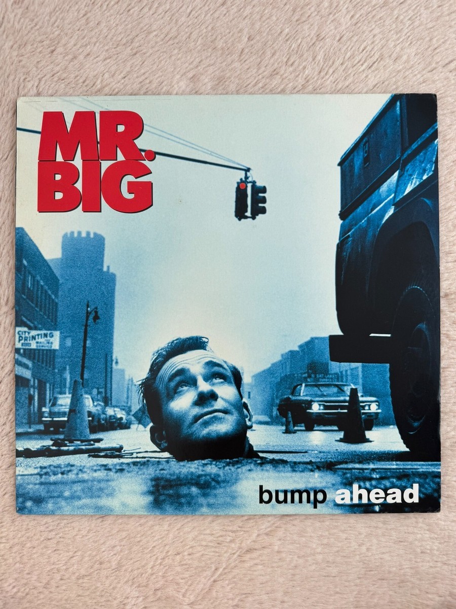 MR. BIG Bump Ahead VINYL LP Atlantic 1993 Germany PAUL GILBERT