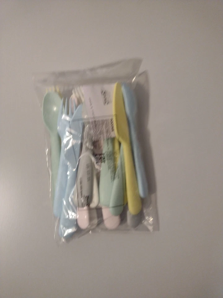 IKEA Kinder Besteck KALAS 18-tlg. Farben 6 Farben wählbar oder gemischt - Bild 3 von 4