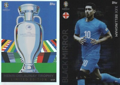 TOPPS Match Attax UEFA EURO 2024 Black/Energy/Club 100/Golden Glory/Trophy LE 21
