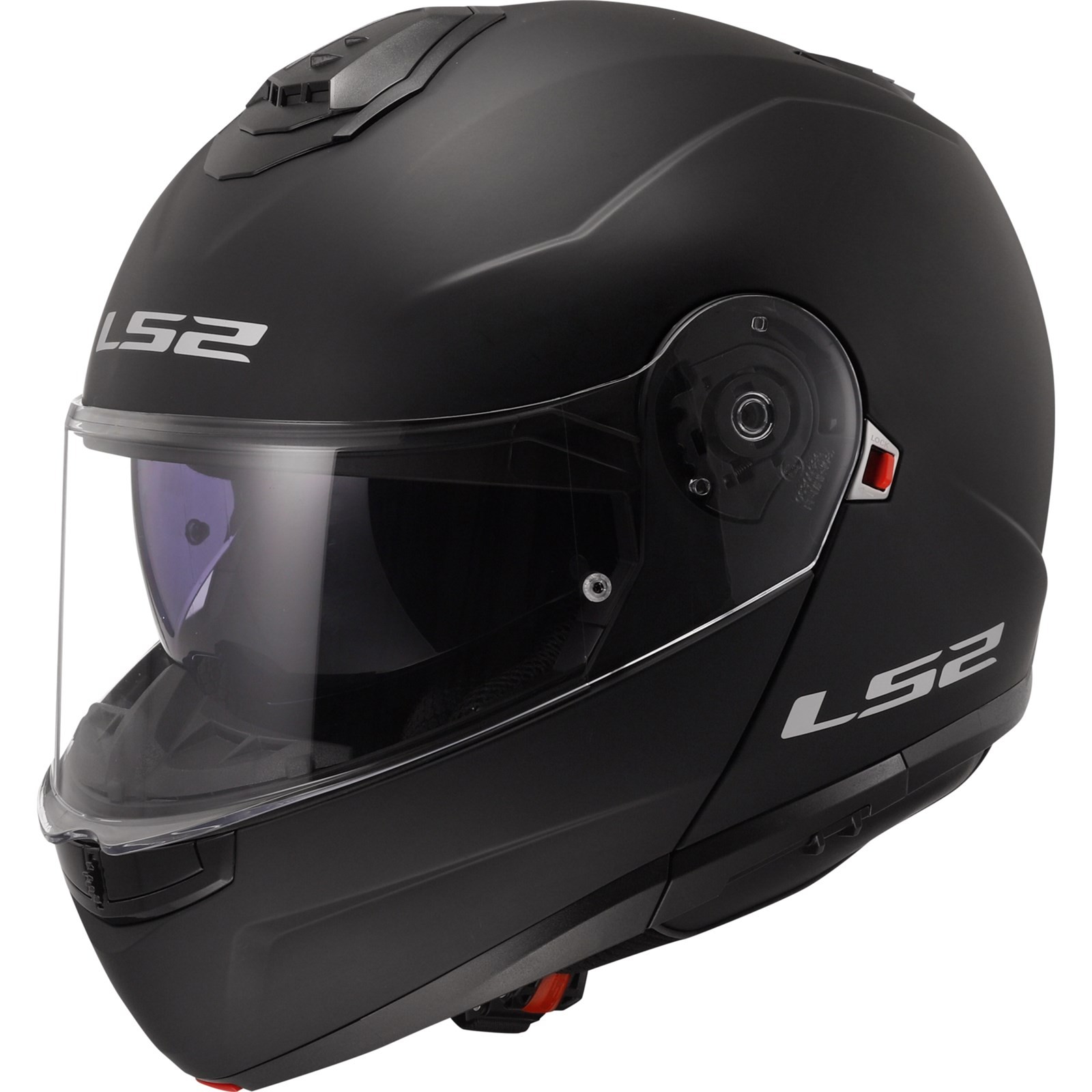 Ls2 Men's Black Matt Ff908 Strobe Ii Solid Helmet - Image 2