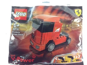 LEGO SHELL V-POWER Official #30191 Scuderia Ferrari Truck Brand New & Sealed