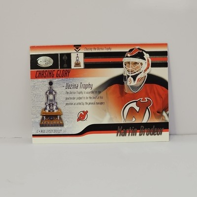#ad #ad 2002 03 Pacific Calder Chasing Glory Martin Brodeur $1.49