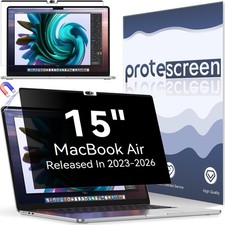 Magnetic Privacy Screen Protector Compatible with MacBook Air 15 Inch 2023-2026
