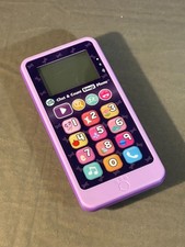 LeapFrog Chat and Count Emoji Phone, Violet, Pretend Toy Tested 1299