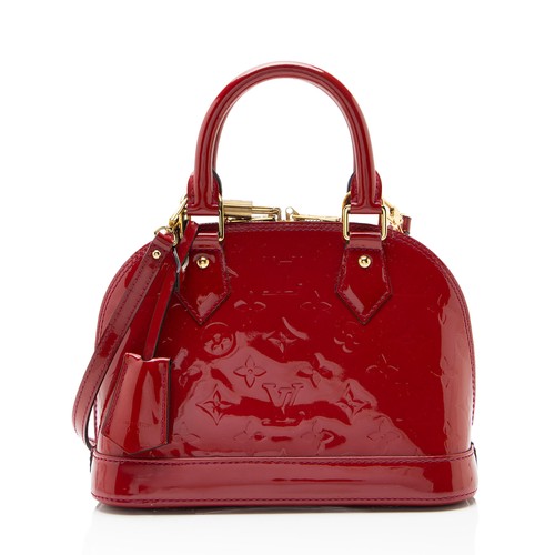 Louis Vuitton Monogram Vernis Alma BB Satchel