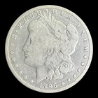 1896-O Morgan Silver Dollar, Fine
