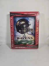 BALTIMORE RAVENS NFL Football Wall Clock 10x12 2004 PHOTO FILE
