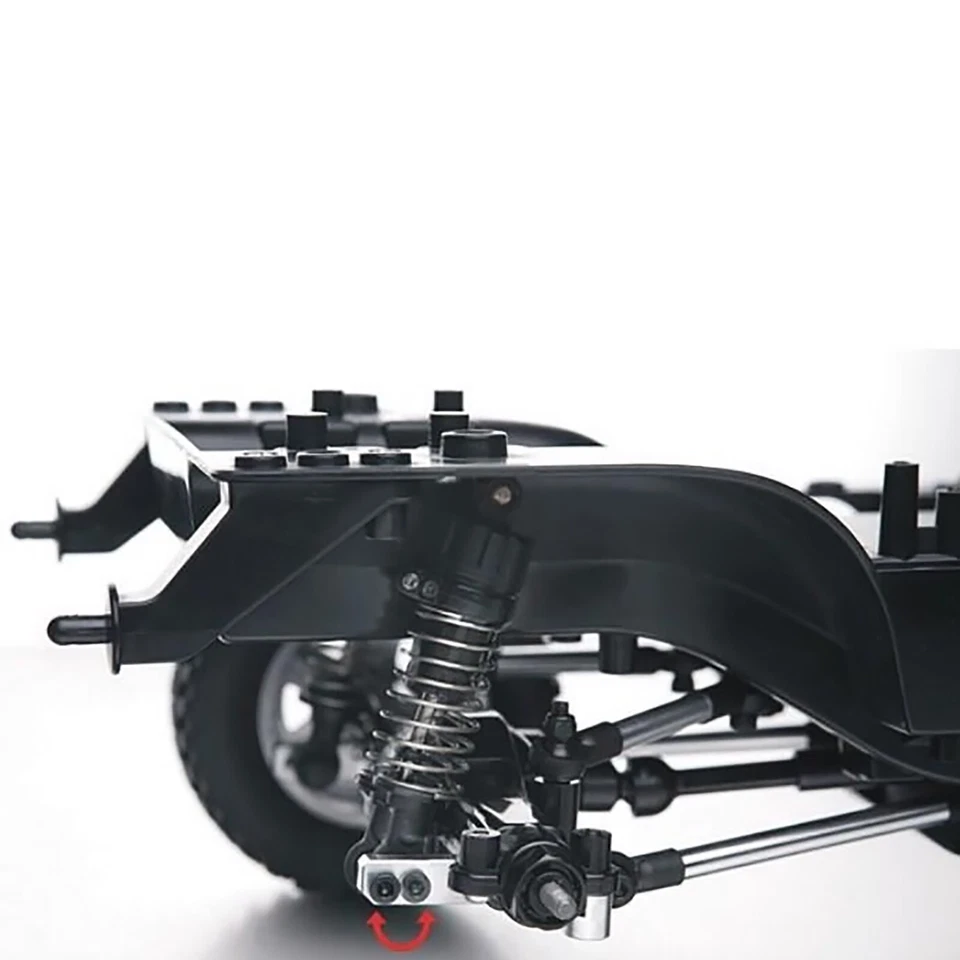 Metall Krawatte Rod Ball Joint Chassis Push Rod Set für Tamiya CC01 Crawler Auto - Bild 2 von 4