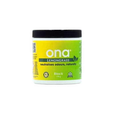 ONA Block Lemon Grass 170g - Lufterfrischer Geruchsentfernung (7,59 EUR/100 g)