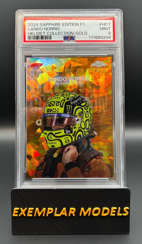 Lando Norris [Sapphire] #HC-7 card
