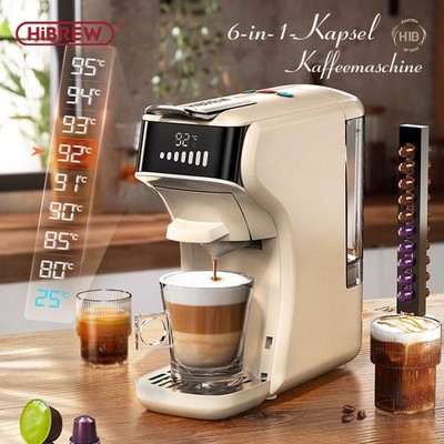HiBREW H1B 6in1 Coffee Center Makes Dolce Gusto, Nespresso, K-Cup, ESE Pods US