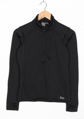 RAB PS Zip Top Polartec Power Stretch Sweatshirt Damen Größe UK 10 EU 38 US S