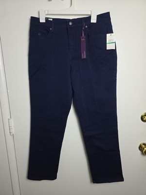 NWT Gloria Vanderbilt Jeans Amanda 12 X 29 12 Short Blue Midnight Affair Stretch