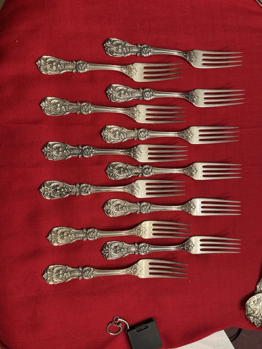 Reed & Barton Francis I Antique US Sterling Silver Flatware Sets