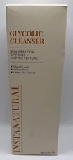 Instanatural Skin Care Glycolic Cleanser, 6.7 fl oz 200 ml.EXP : 10/26 FREE SHIP
