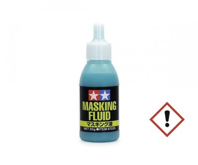 TAMIYA Masking Fluid 20g   Flüssige Maskierung für präzises Lackieren 300087229