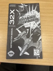 Shadow Squadron (Sega 32X) with manual