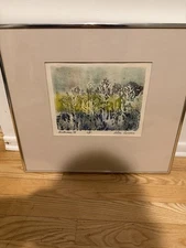 Alec Cowan Original Etching Signed AP Artist Proof Framed