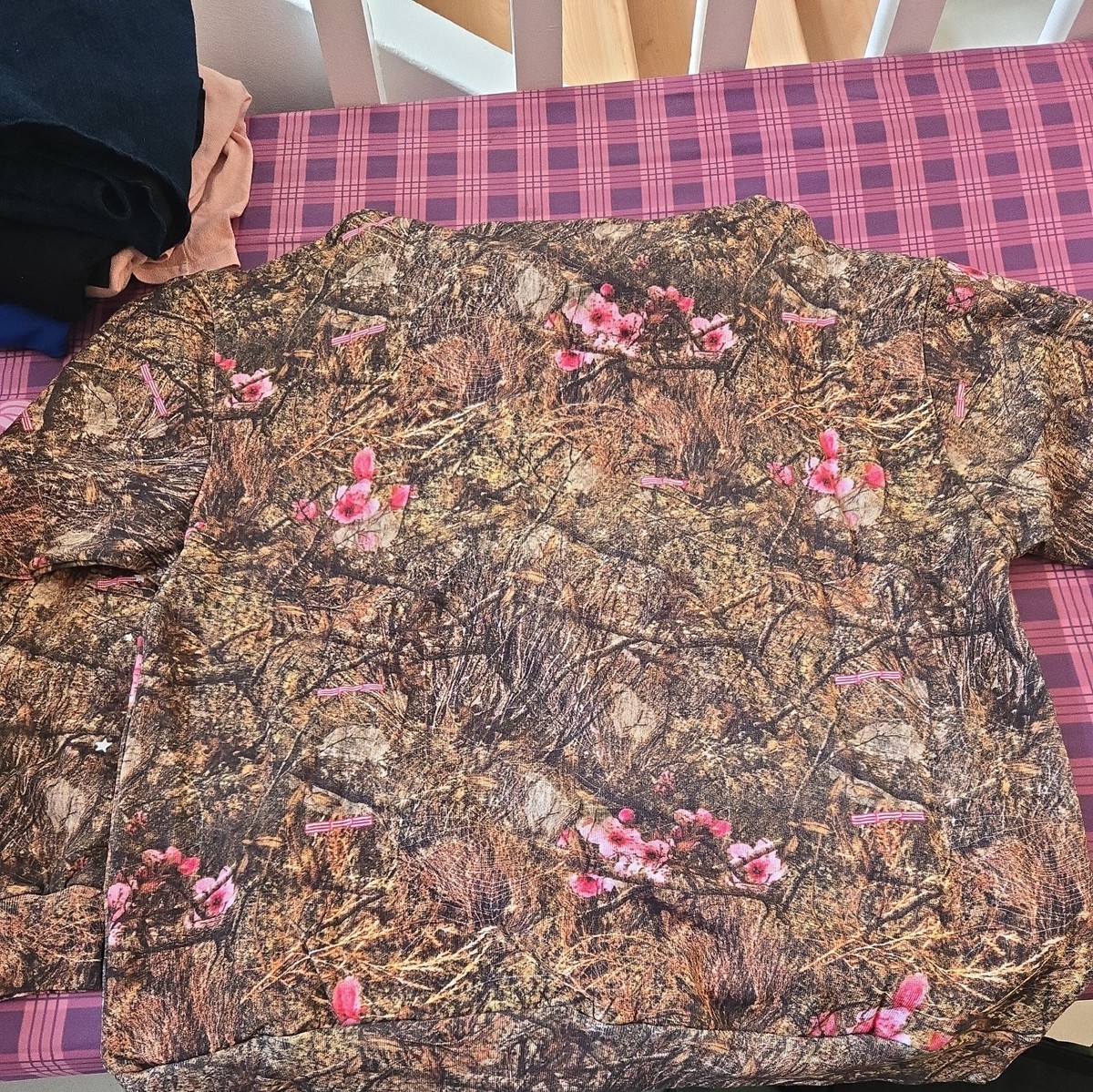 Sp5der OG Web Camo Hoodie Real Tree Pattern Size Large 100% Cotton 