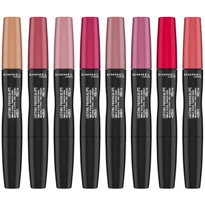 RIMMEL Lasting Provocalips Double Ended Liquid Lipstick - CHOOSE YOUR SHADE - Image 1 of 4