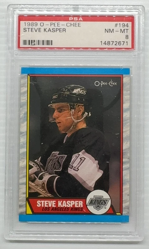 Steve Kasper trading card