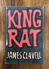 (1963) 1st Edition JAMES CLAVELL: ‘King Rat’ (WW2 POW Camp) NEAR-FINE HB w DJ