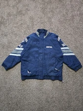 Vintage Georgetown Hoyas Starter Puffer Jacket Size 2XL Full Zip Up