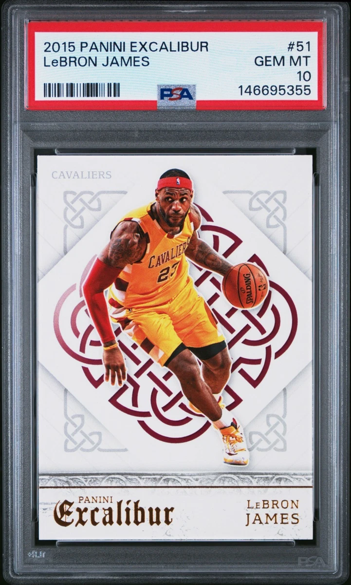 LeBron James Basketball Grade 10 2015-16 Season Sports Trading