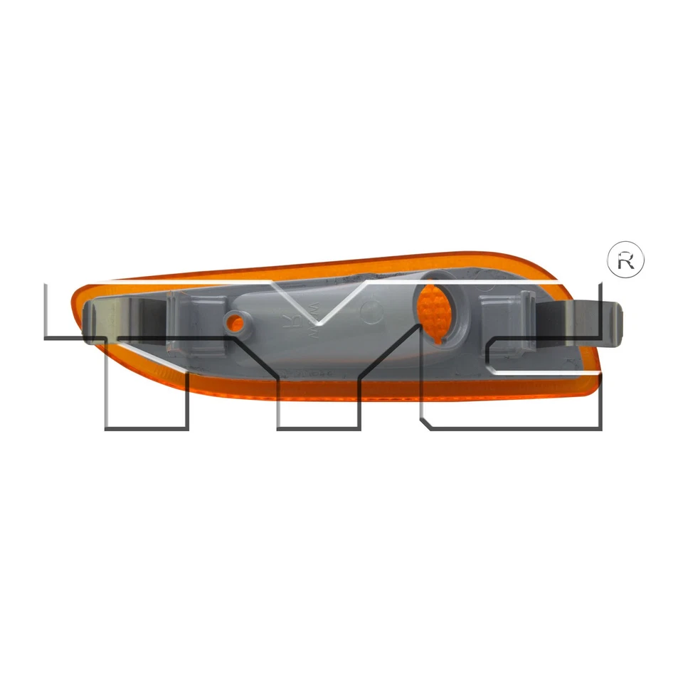 Luz reflectora de parachoques lateral para conductor izquierdo para 03-09 Mercedes Benz Clase CLK Foto 2 de 2