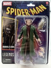 Spider-Man Marvel Legends Retro Cardback Collection Owl 6  Figure IN STOCK