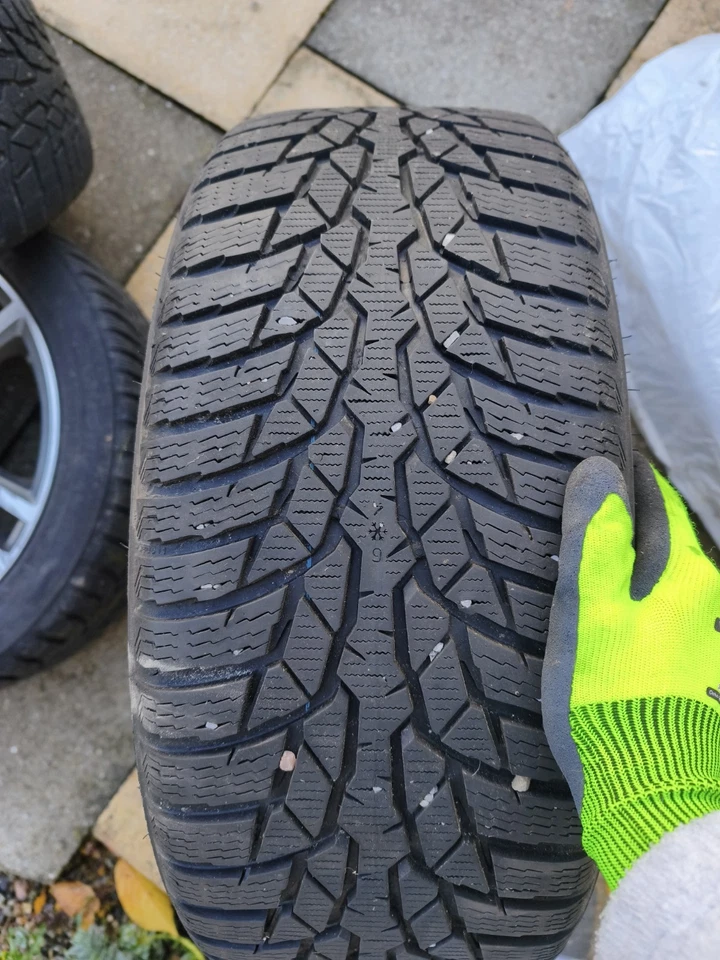 Winterkompletträder Radsatz x 4 17 Zoll Audi Seat Skoda VW Volkswagen - Bild 4 von 4